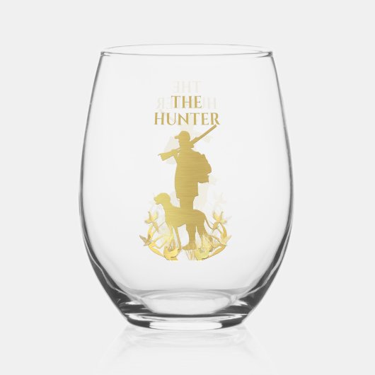 Hunter Wijnglas Zonder Voet (Voorkant)