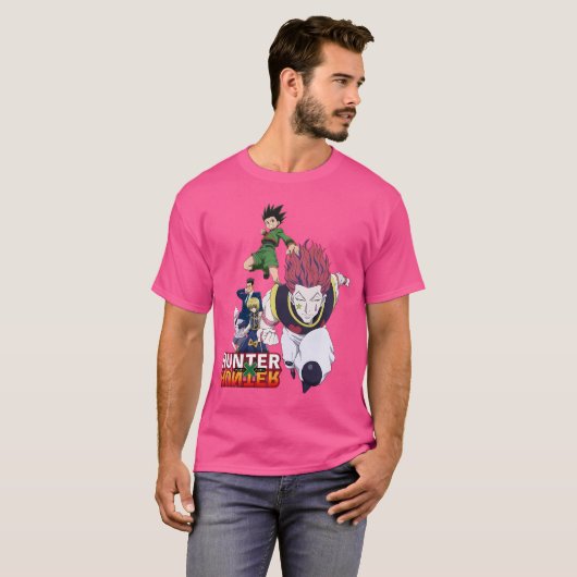 Hunter X Hunter Character Group Classic T-shirt (Voorkant volledig)