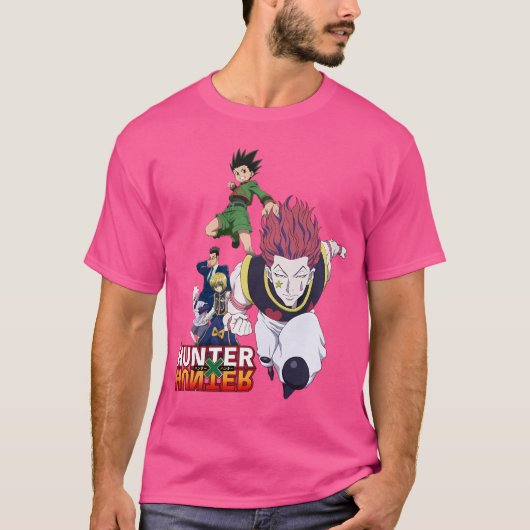 Hunter X Hunter Character Group Classic T-shirt (Voorkant)