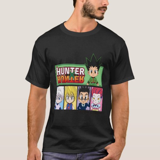 Hunter X Hunter Chibi karakters T-shirt (Voorkant)
