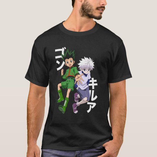 Hunter X Hunter Gon en Killua T-shirt (Voorkant)