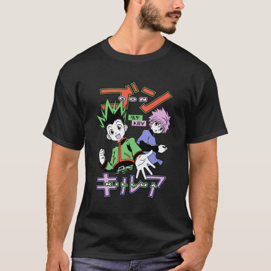 Hunter X Hunter Gon en Killua T-shirt (Voorkant)
