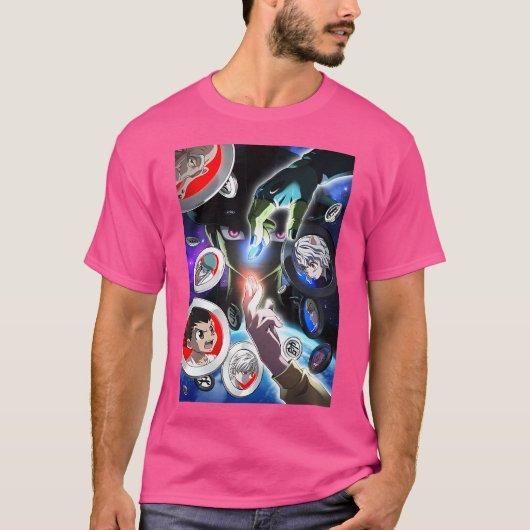 Hunter X Hunter personage Rainbow T-shirt (Voorkant)