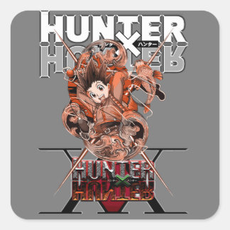Hunter X Hunter Vierkante Sticker