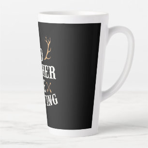 Hunter zou eerder jagen latte mok