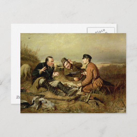Hunters, 1816 briefkaart (Voorkant / Achterkant)