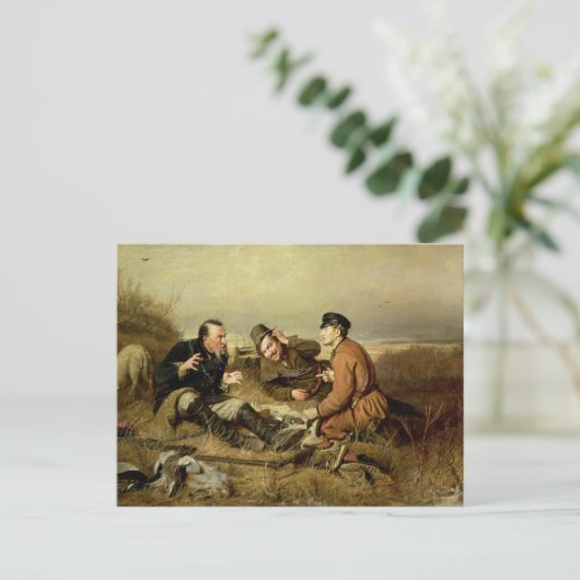 Hunters, 1816 briefkaart (Staand voorkant)
