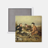 Hunters, 1816 magneet (Voorkant / Achterkant)