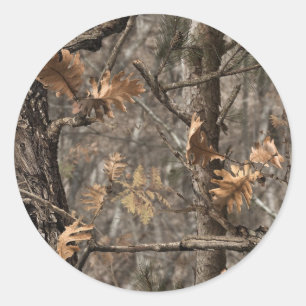 Hunter's Camo chique bruiloft envelop zegel