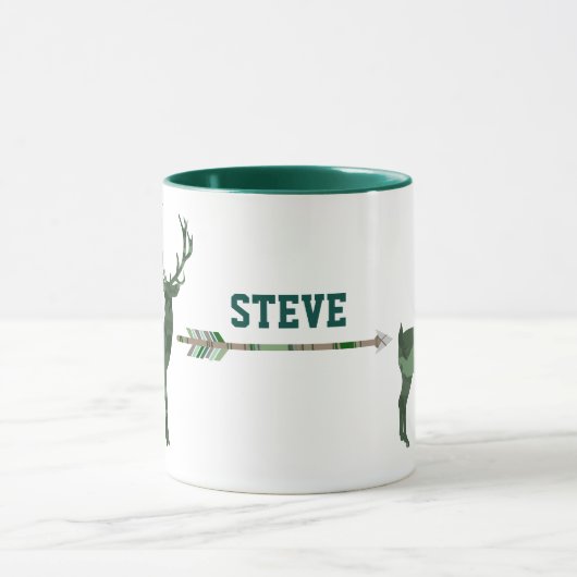 Hunters Camo Deer Mok (Midden)