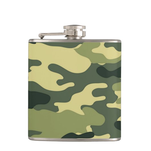 Hunters Camo Flask Heupfles (Voorkant)