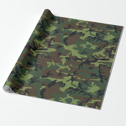 Hunters camo gift cadeaupapier (Uitgerold)