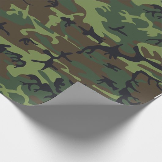Hunters camo gift cadeaupapier (Hoek)