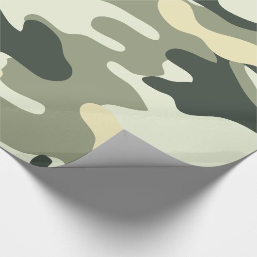 Hunters Camo of Camouflage Pattern Cadeaupapier (Hoek)