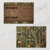 Hunter's Camo-Visitekaartjes Visitekaartje (Voorkant / Achterkant)
