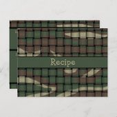 Hunter's Camouflage Recipe Briefkaart (Voorkant / Achterkant)