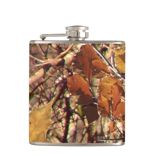 Hunter's Camouflage-schilderdecor Heupfles (Voorkant)