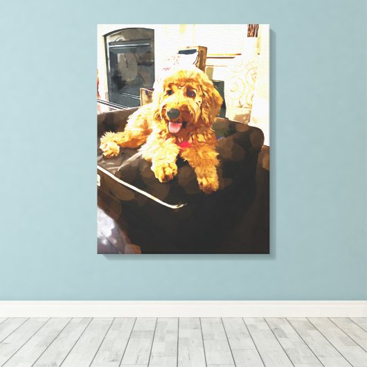 Hunter's Canvas Afdruk (Insitu (Houten vloer))