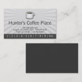 Hunter's Coffee Drink Punch / Loyalty Card (Voorkant / Achterkant)