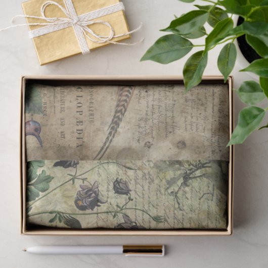 Hunters Collage Decoupage Tissuepapier (Geschenk)