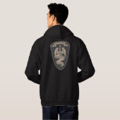 Hunters Creek Logo Hoodie Heren Med (Achterkant volledig)