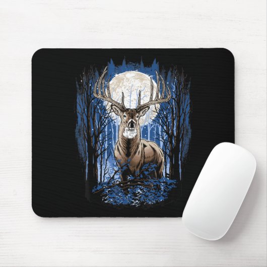 Hunters Deer Hunters Hunting Big Whitetail Buck Muismat (Met muis)