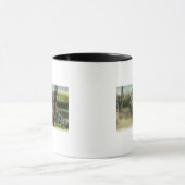 Hunters die het Day WorkLake County tonen, CA Mok (Midden)