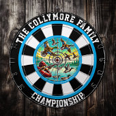 Hunter's Ducks in de kunst van het vliegen Dartbord