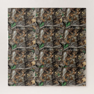 Hunters Forest Tree Camo #1 Puzzle Legpuzzel