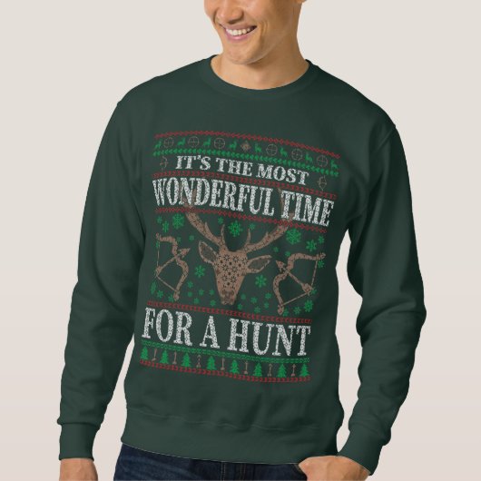 HUNTER'S FUNNY CHRISTMAS TRUI (Voorkant)