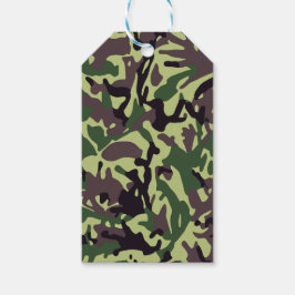 Hunters Green Camo Pattern Cadeaulabel