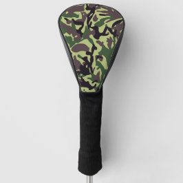 Hunters Green Camo Pattern Golfheadcover
