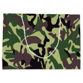Hunters Green Camo Pattern Groot Cadeauzakje (Achterkant)