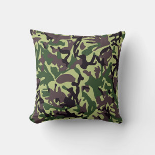 Hunters Green Camo Pattern Kussen