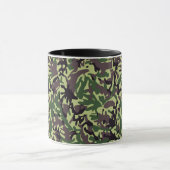 Hunters Green Camo Pattern Mok (Midden)