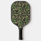 Hunters Green Camo Pattern Pickleball Paddle (Voorkant)