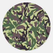 Hunters Green Camo Pattern