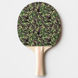 Hunters Green Camo Pattern Tafeltennisbatje