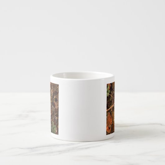 Hunters Herfst Camouflage Keep Calm Jouw tekst Espresso Kop (Voorkant)