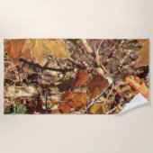 Hunter's Herfst Camouflage schilderdecor Strandlaken (Voorkant)