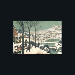 Hunters in de sneeuw - januari 1565 canvas afdruk<br><div class="desc">Hunters in de sneeuw - januari 1565 | van Pieter de Elder Bruegel | Art Location: Kunsthistorisches Museum, Wenen, Oostenrijk | Vlaamse kunstenaar | Collectie Afbeelding nummer: XAM324</div>