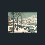 Hunters in de sneeuw - januari 1565 canvas afdruk<br><div class="desc">Hunters in de sneeuw - januari 1565 | van Pieter de Elder Bruegel | Art Location: Kunsthistorisches Museum, Wenen, Oostenrijk | Vlaamse kunstenaar | Collectie Afbeelding nummer: XAM324</div>