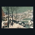 Hunters in de sneeuw - januari 1565 poster<br><div class="desc">Hunters in de sneeuw - januari 1565 | van Pieter de Elder Bruegel | Art Location: Kunsthistorisches Museum, Wenen, Oostenrijk | Vlaamse kunstenaar | Collectie Afbeelding nummer: XAM324</div>