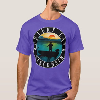 Hunters Lake Wisconsin Vist T-shirt