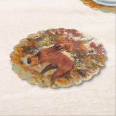 Hunters , levenspartners van Vizsla Kartonnen Onderzetters (Gekanteld)