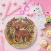 Hunters , levenspartners Vizsla papieren borden Papieren Bordje (Feest)
