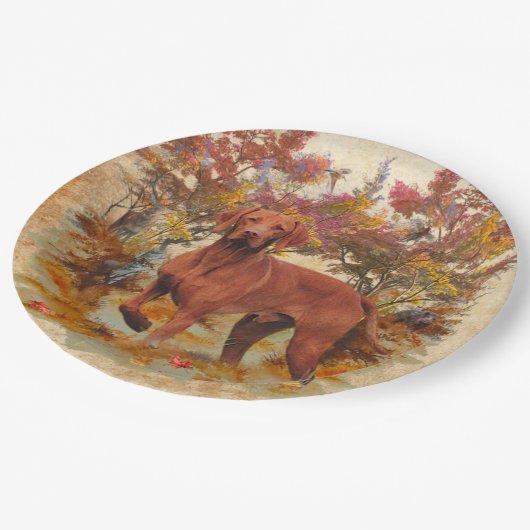 Hunters , levenspartners Vizsla papieren borden Papieren Bordje (Gekanteld)