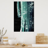 Hunters Pub - oude Bossen. Drunken Hags. 24 x 36 Poster (Keuken)