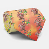 Hunter's Teeth in plaats van Elephant's Tusks Stropdas (Opgerold)