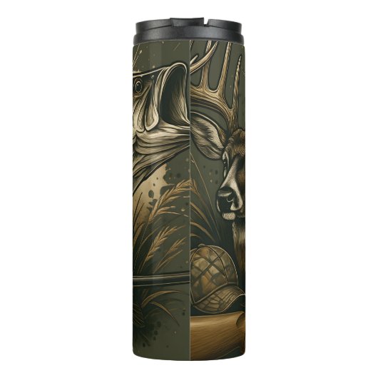 Hunter's Trophy, de kunst van de sporter Thermosbeker (Achterkant)